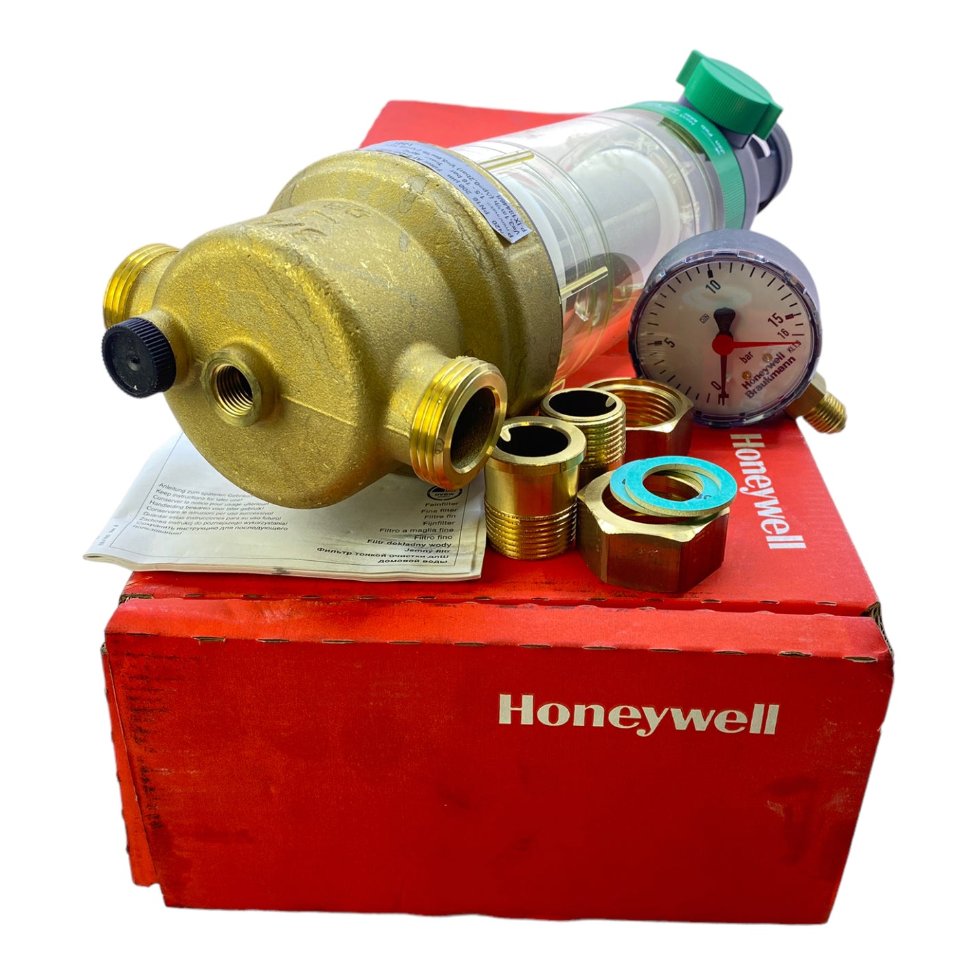 Honeywell F76S-3/4AD backwash filter 1.5-16bar 40°C 