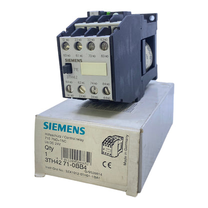 Siemens 3TH4271-0BB4 Schütz 71E 7NO+1NC 24V DC