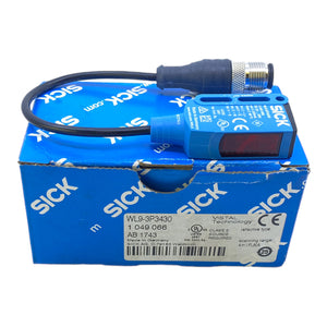 Sick WL9-3P3430 small light barrier 1049066 10...30V DC 100mA M12 4-pin