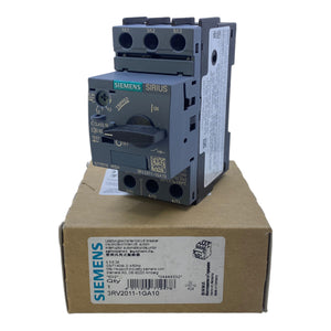 Siemens 3RV2011-1GA10 Leistungsschalter 4,5...6,3 A 6kV 3-polig 690V