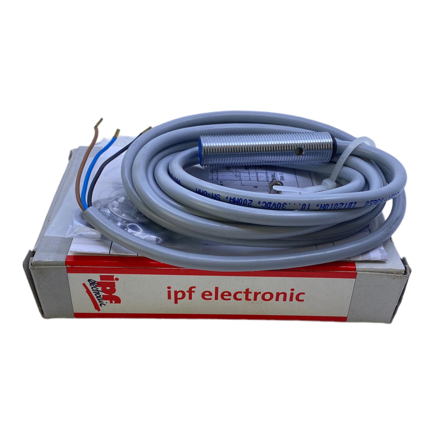 ipf electronic IB12010H inductive sensor 10-30V DC 200mA 2m 