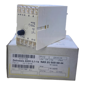 Scharco Elektronik NZSE Zeitrelais 50514944 230V AC 0,1-1s 5A