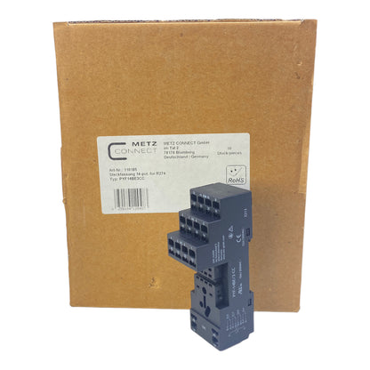 Metz Connect PYF14BE3CC Relaisfassung 14-polig 10A 300V AC VE: 10STK