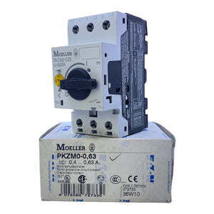 Moeller PKZM0-0.63 motor protection switch 600 V AC 50/60Hz 0.4…0.63A 