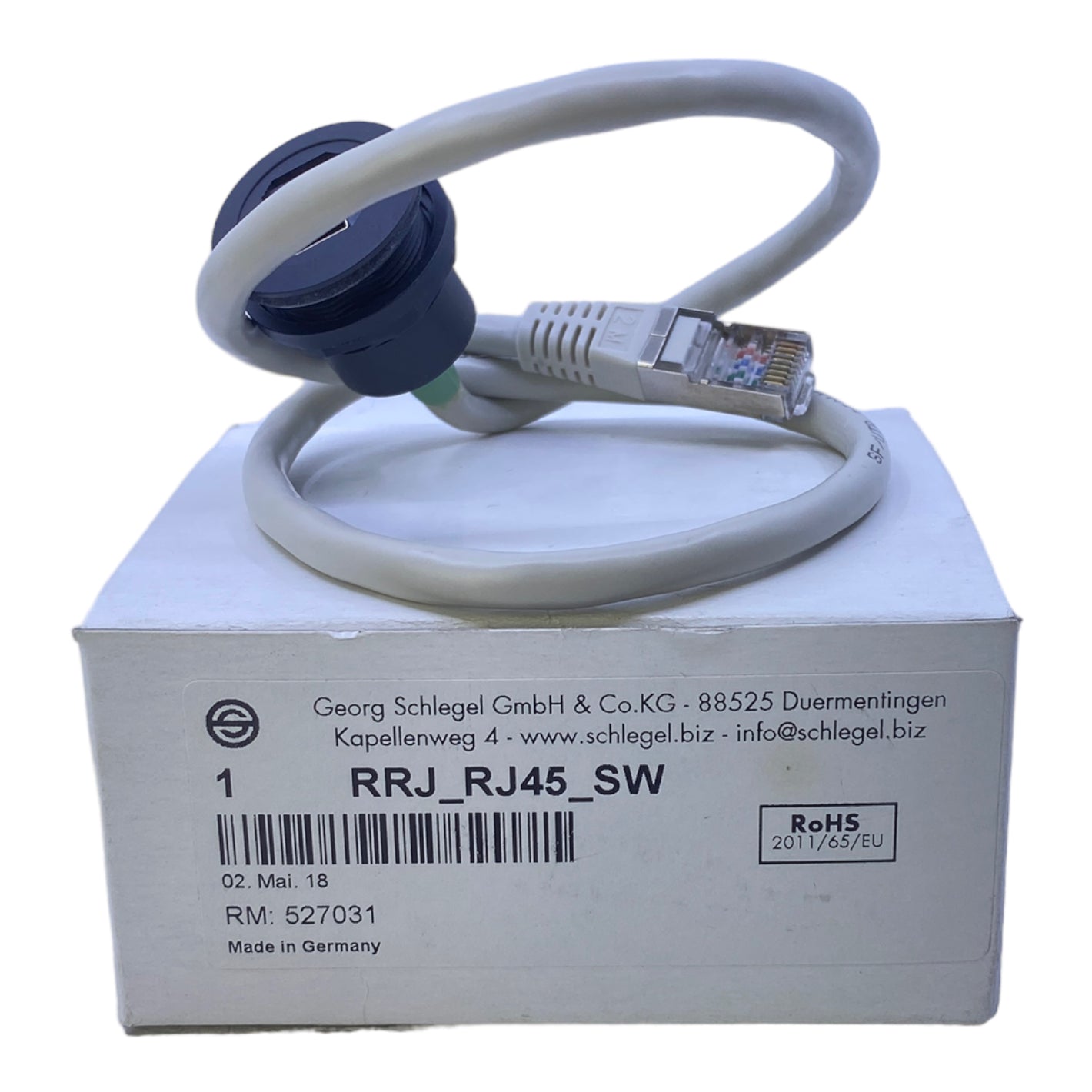 Georg Schlegel RRJ-RJ45-SW Einbaubuchse  IP65
