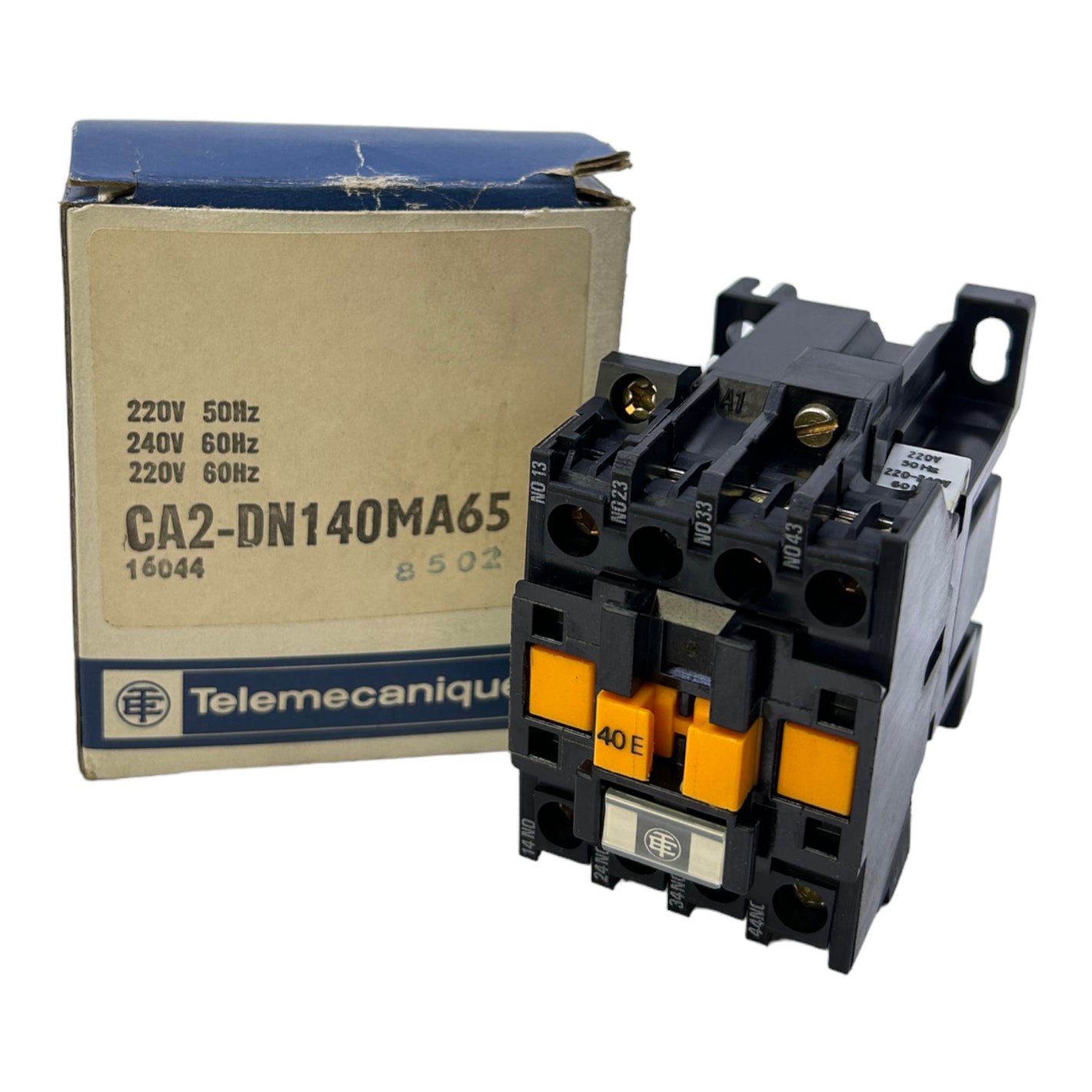 Telemecanique CA2-DN140MA65 Auxiliary contactor 220V 50Hz 240V 6OHz 220V 6OHz 10A 