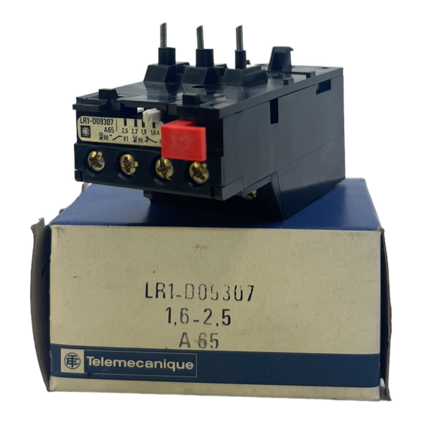 Telemecanique LR1-D09307 Motor protection relay 1.6A 10A max. protection relay 