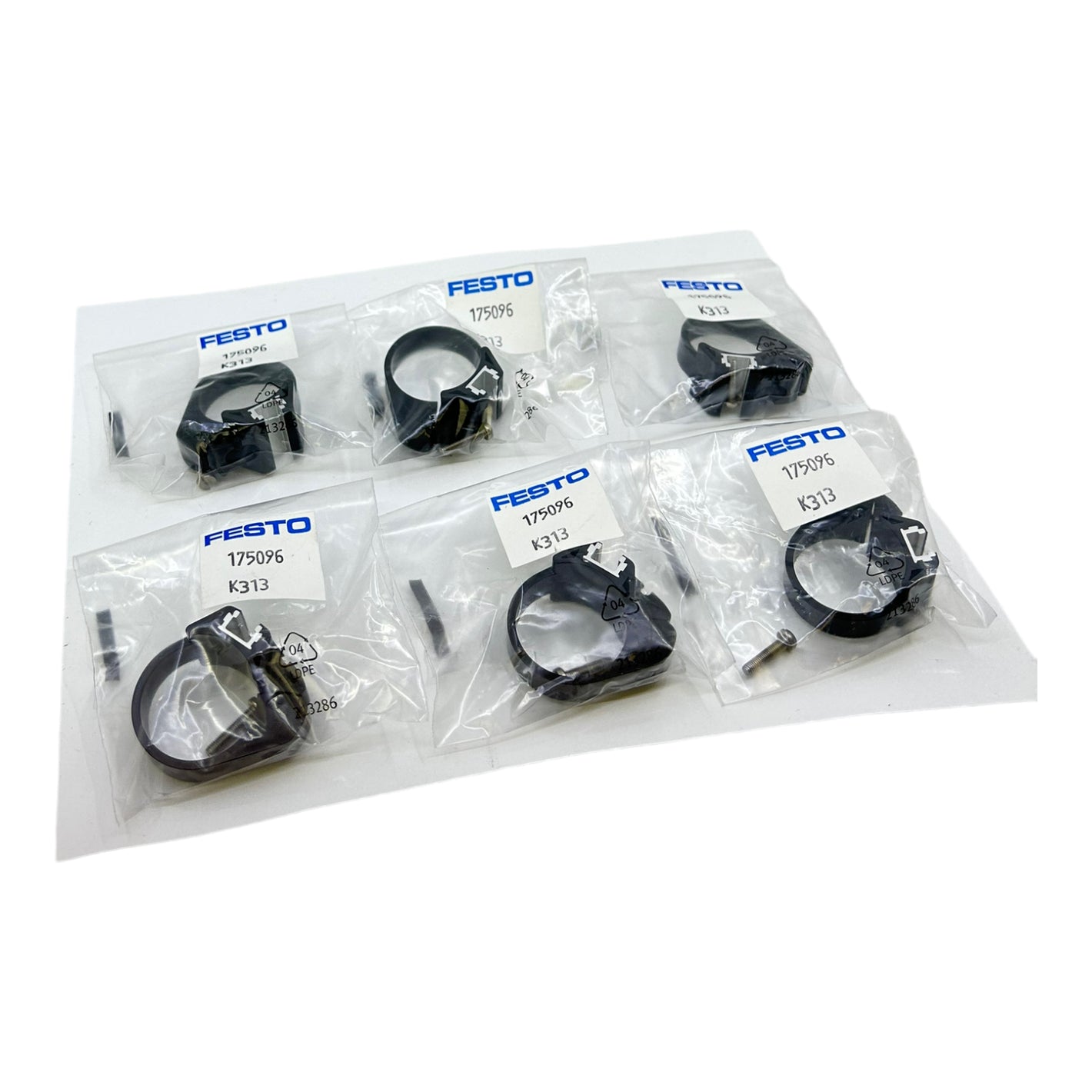 Festo SMBR-8-25 mounting kit 175096 Festo kit VE:6pcs 