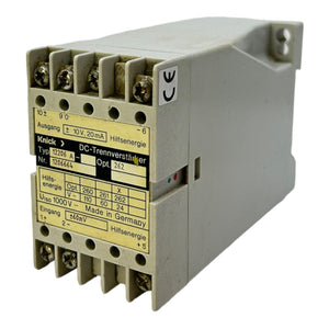 Knick 12206 Trennverstärker 10V 20mA Knick Trennverstärker