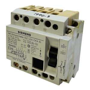 Siemens 5SZ3426-OKA30 NFI-Schutzschalter 220V bis 380V 80A 4polig IP40