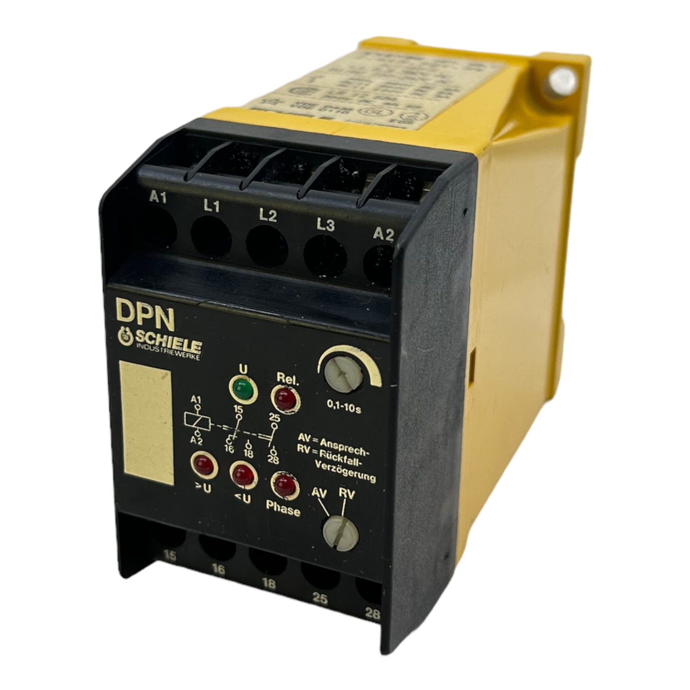 Schiele DPN 2.413.721.34 Relais 300V AC 4A max. 380V AC 5A Schiele Relais