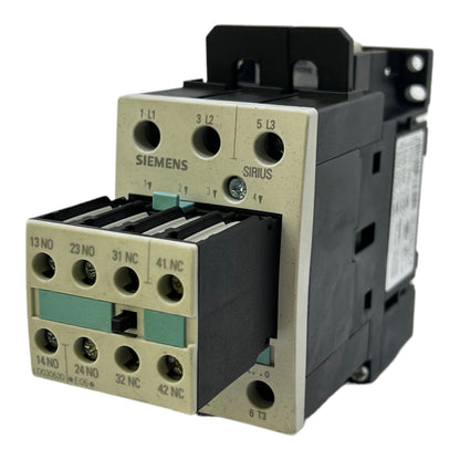 Siemens 3RT1036-1AL20 power contactor +3RH1921-1FA22 220V 50A 