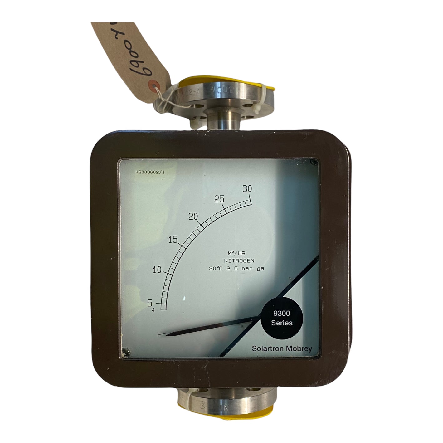 Solartron Mobrey Flowmeter KS008602/1 9300 Series 2.5bar 