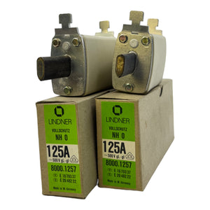 LIDNER 8000.1257 fuse link 500V 125A pack of 2 fuse 