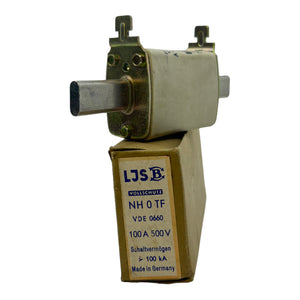 LIDNER NH0TF fuse insert 500V 100A fuse insert 