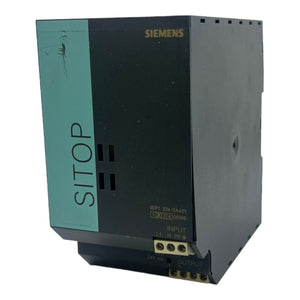 Siemens 6EP1334-2AA01 power supply Inp:120/230V AC 2.4A/4.1A Out:24V DC 10A 50/60Hz 