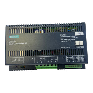 Siemens 6EP1931-2FC01 SITOP DC-USV-Modul Inp:24V DC 40A Out:24V DC 37A Modul