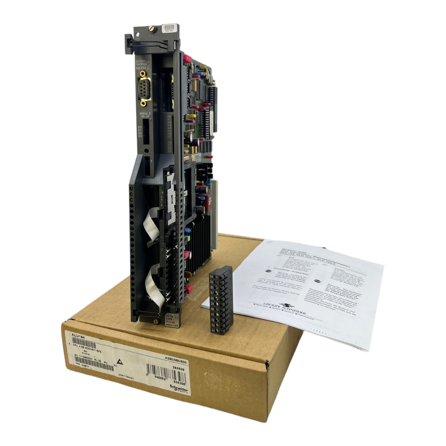 AEG ALU154 4 MB MODNET 1/SFB module PLC assembly 