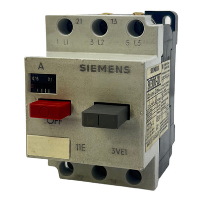 Siemens 3VE1010-2B Leistungsschalter 0,1-0,16A