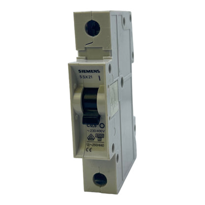 Siemens 5SX21C0,5 circuit breaker 230/400V 