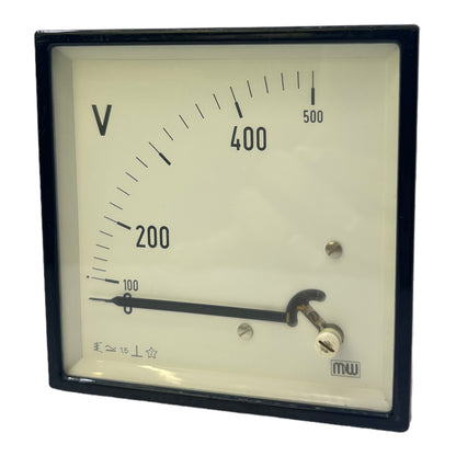 M&amp;W 0-500V Voltmeter Measuring Device 