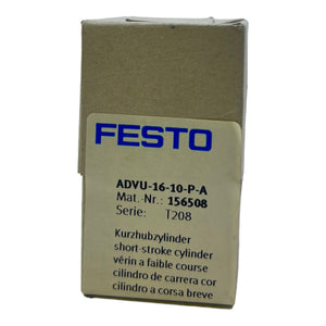 Festo ADVU-16-10-P-A Kompaktzylinder 156508 Pneumatikzylinder 1,2 bis 10 bar