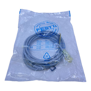 Festo KMEB-2-24-2,5-LED plug connector cable 174844 24V DC IP65 4-pin -20-80°C