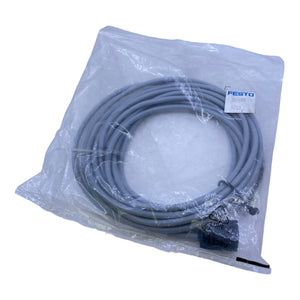 Festo KMEB-1-24-5-LED plug socket cable 151689 24V DC IP65 -20 to 80°C 3-pin 