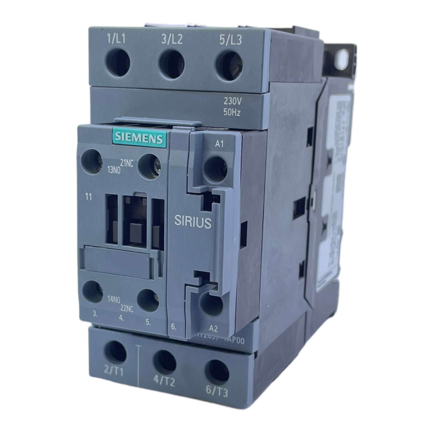 Siemens 3RT2037-1AP00 power contactor 230V AC 3-pole 3NO 400V AC 65A 