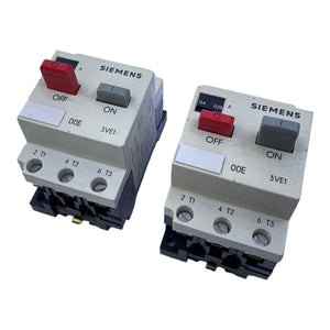 Siemens 3VE1000-2D Motorschutzschalter 0,25-0,4A AC3 380...660V 4,8A VE:2