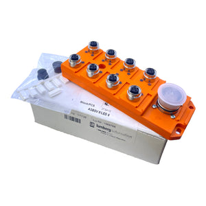 Lumberg ASBSV 8/LED 5 sensor/actuator box passive M12 distributor with metal thread