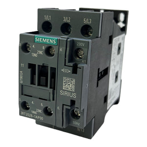 Siemens 3RT2026-1AP00 power contactor AC-3 25A at 230V (Ue) 11kW contactor
