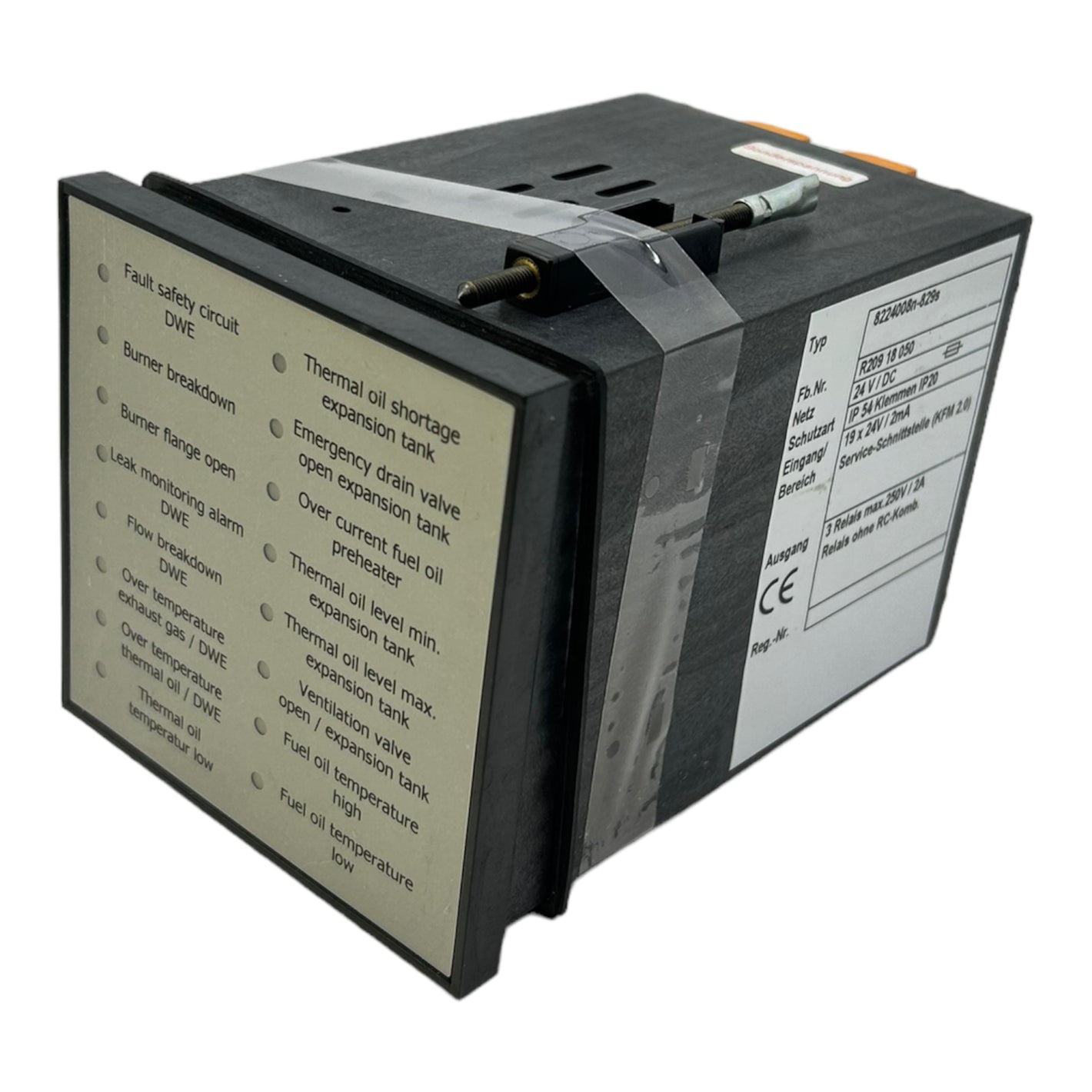 Markenlos 8224008n-829s Anzeige 24V DC 3Relais max 250V/2A 19x24V/2mA
