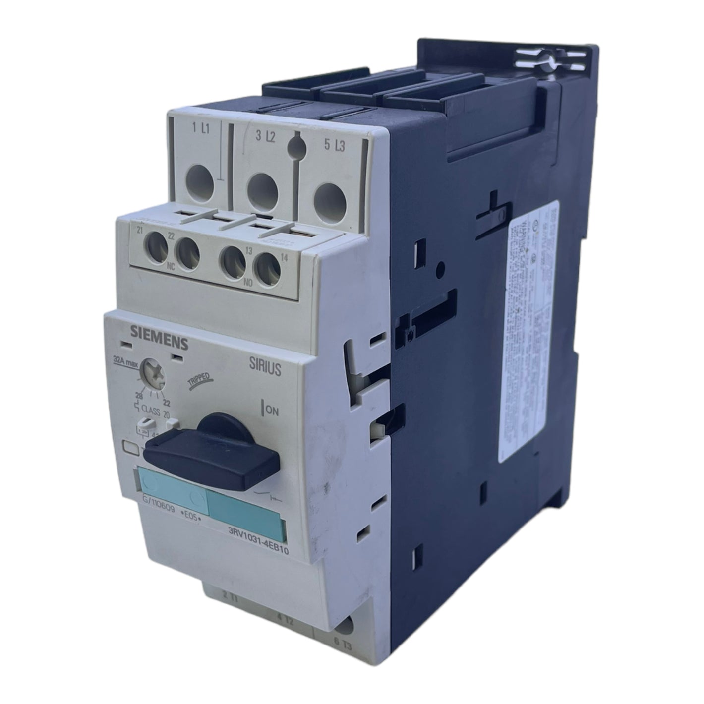 Siemens 3RV1031-4EB10 Leistungsschalter 400/690V 50/60Hz 4kA 63A 26kA