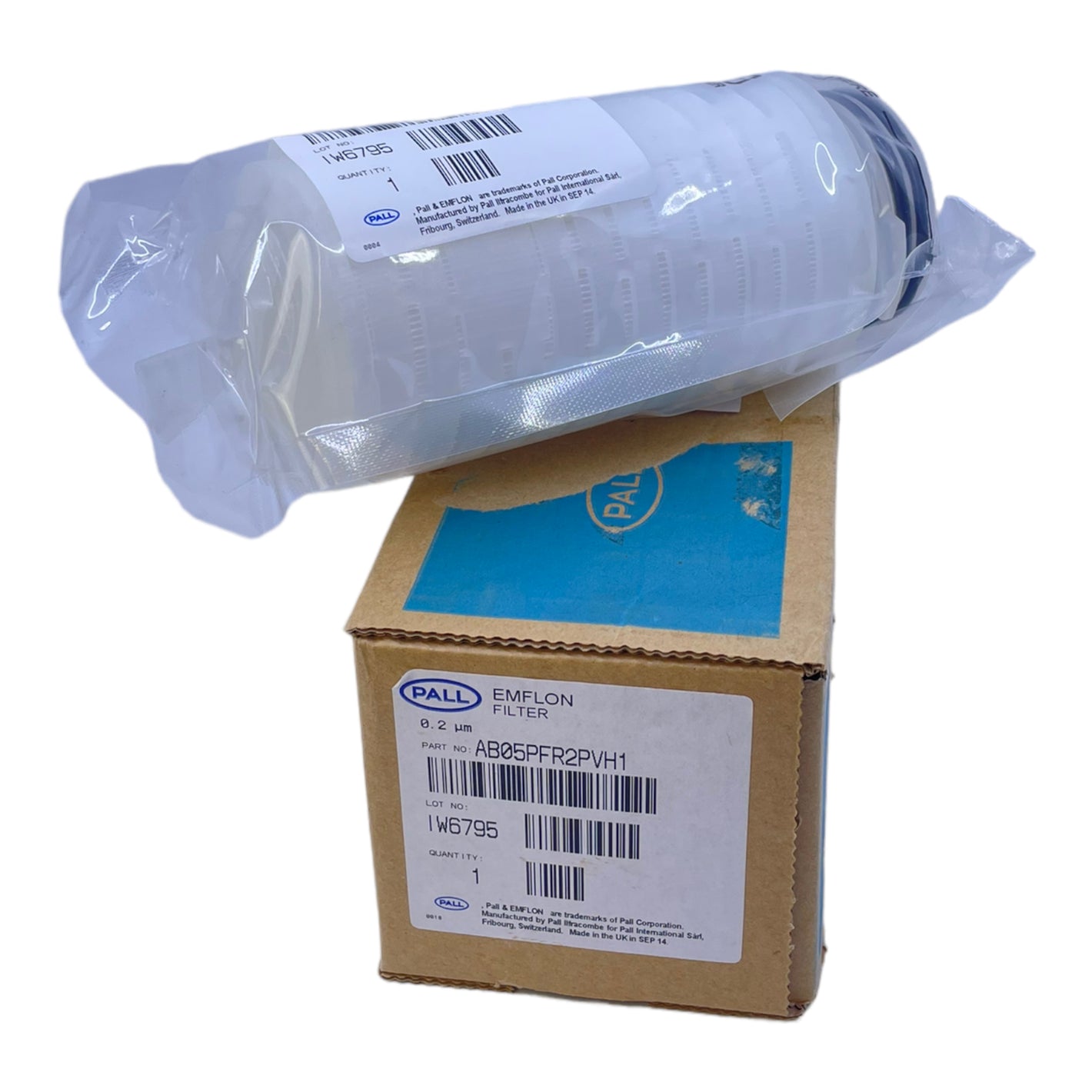 Pall Profile Star AB05PFR2PVH1 Filter ID: 34 mm / A: 57 mm / Ø 70mm / L: 160 mm