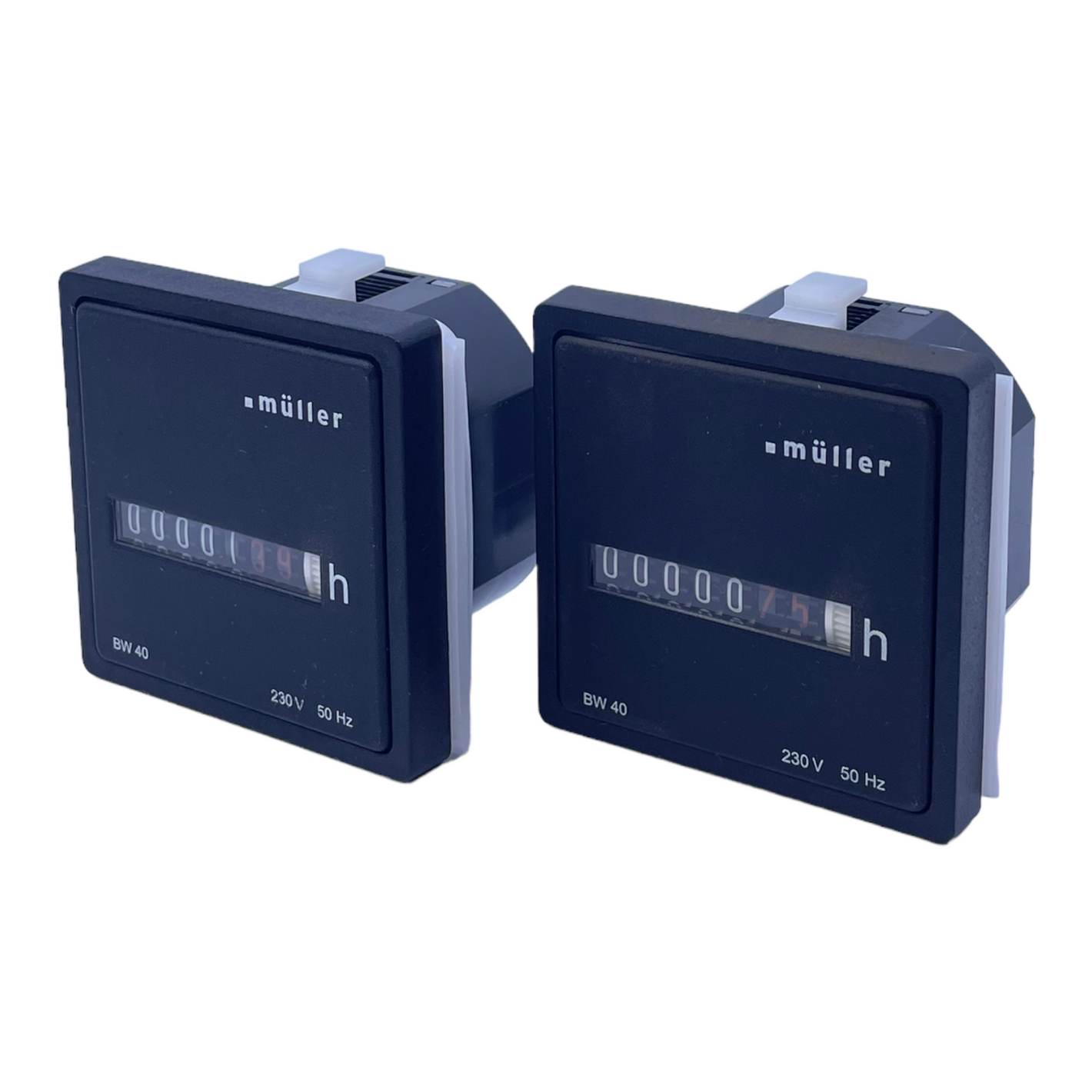 Müller BW40.X8 operating hour counter VE: 2pcs 