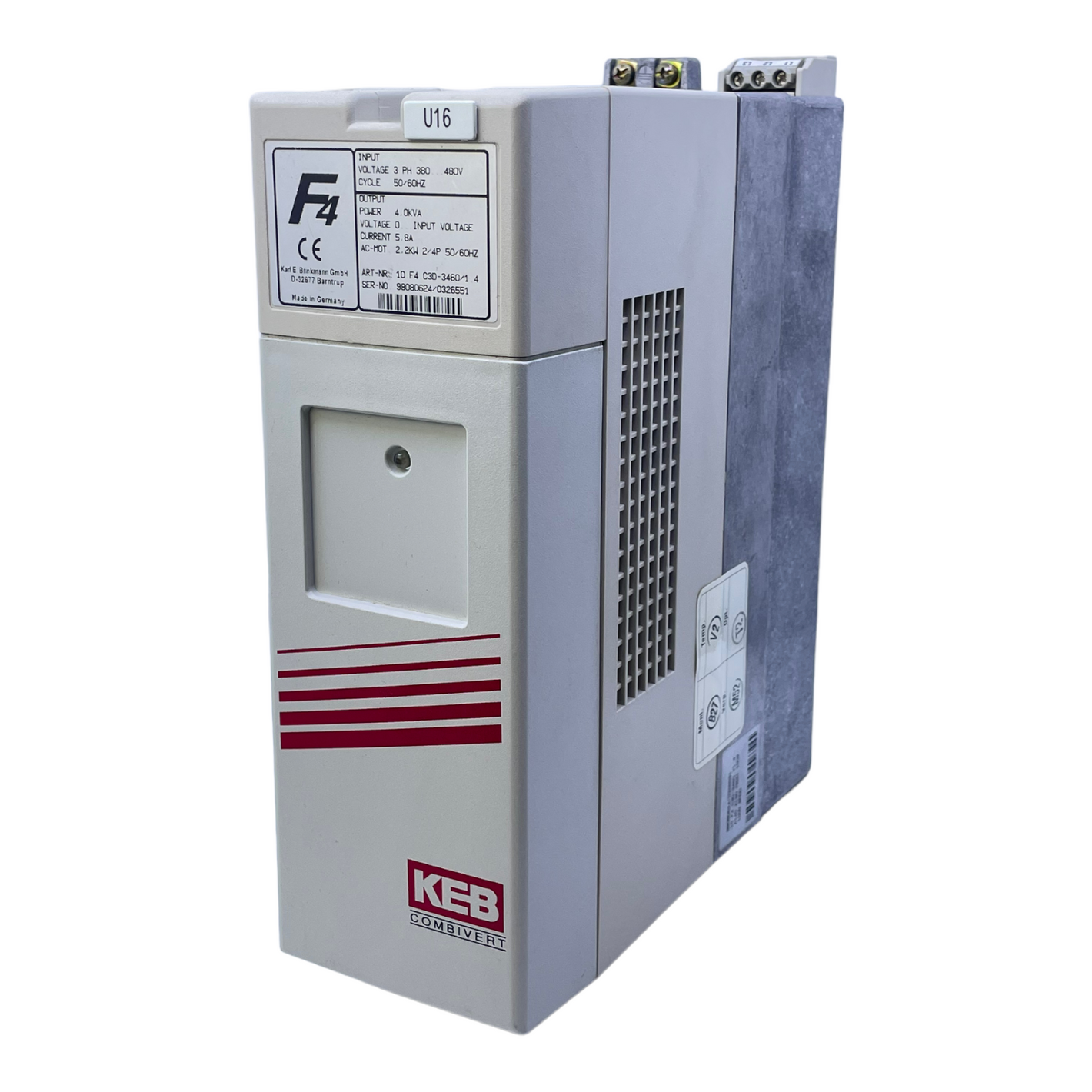 KEB 10.F4.C3D-3460/1.4 frequency converter 2.2kW converter AC motors converter 