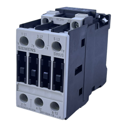 Siemens 3RT1024-1B...4 power contactor 24…48V AC 24…70V DC 