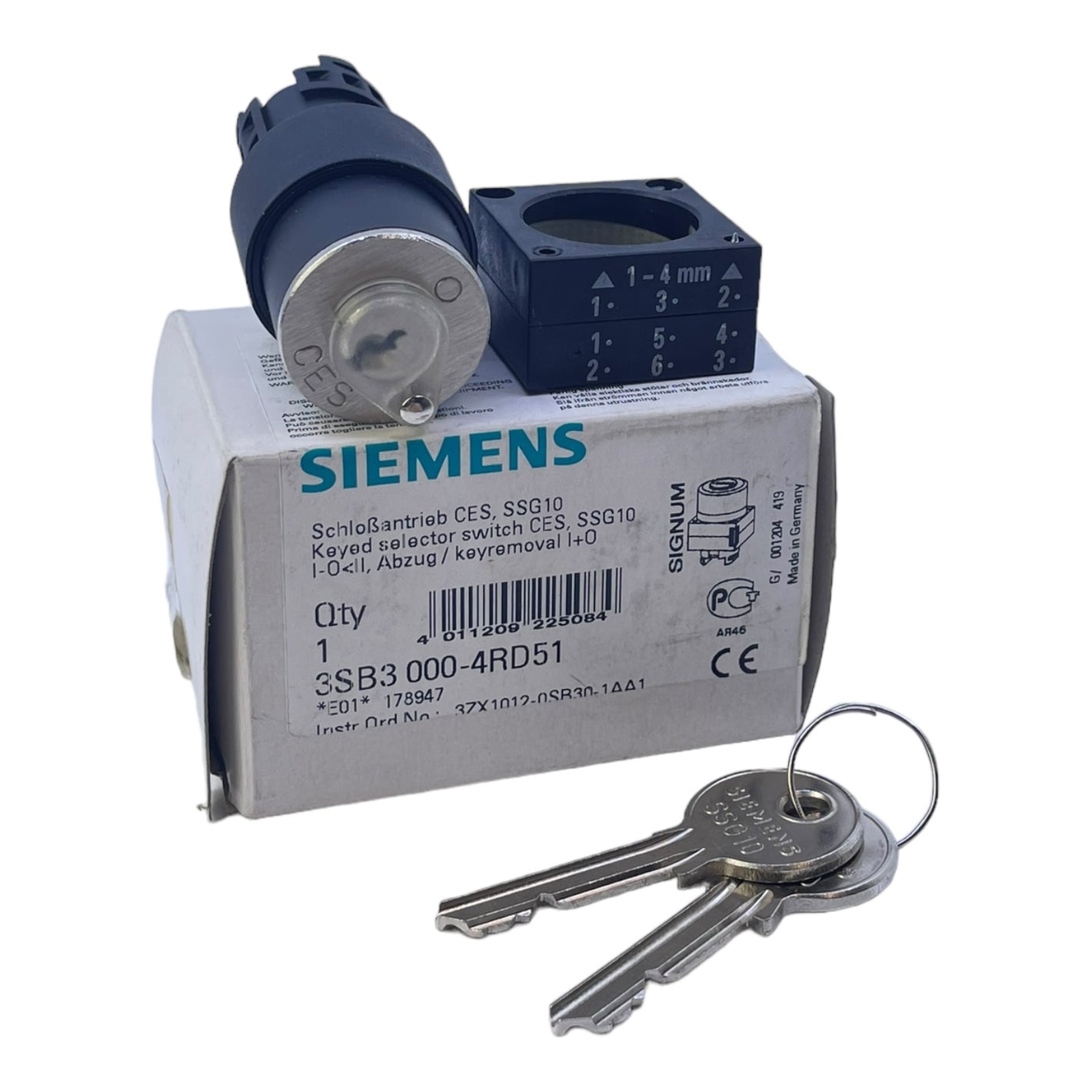 Siemens 3SB3000-4RD51 Schloßantrieb Schloß Antrieb