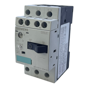 Siemens 3RV1011-1CA10 Leistungsschalter für industriellen Einsatz 2,5A 50/60Hz
