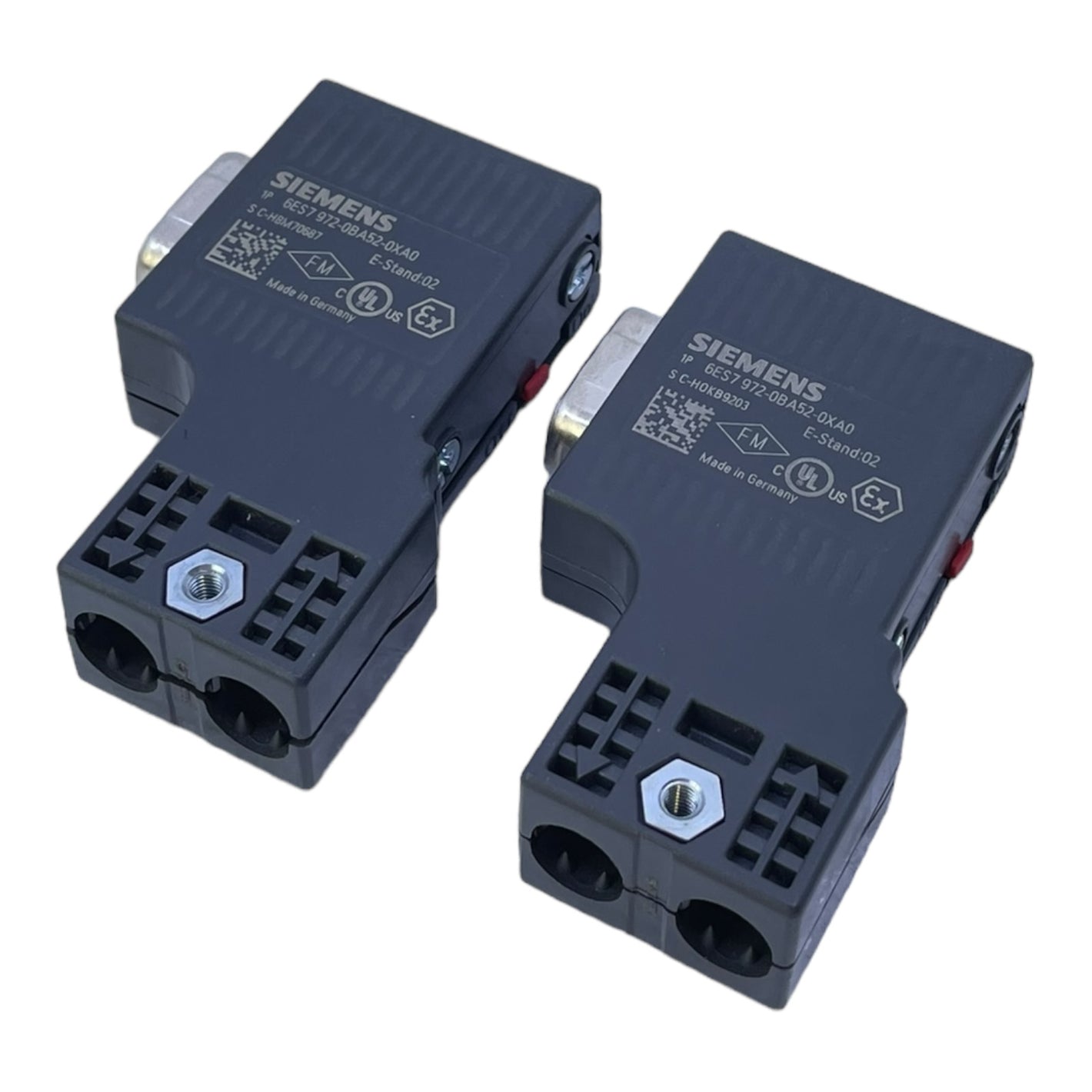 Siemens 6ES7972-0BA52-0XA0 Profibus-Stecker für industriellen Einsatz VE:2