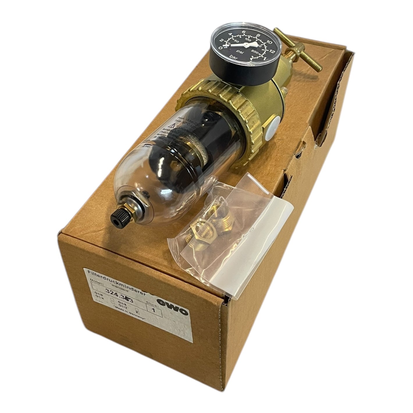 Ewo 324.353 filter pressure reducer G1/2 for industrial use