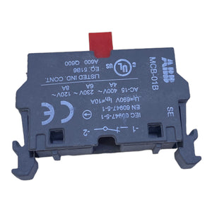 ABB MCB-01B Drucktatser 400/230/120V AC 4/6/8A VE: 13STK
