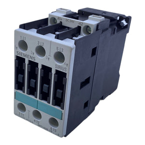 Siemens 3RT1026-1BB40 power contactor 11kW 400V 24V DC 3-pole 3S 25A