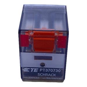 Schrack PT370730 universal relay 230V AC 10A 250V AC PU: 10 pieces 