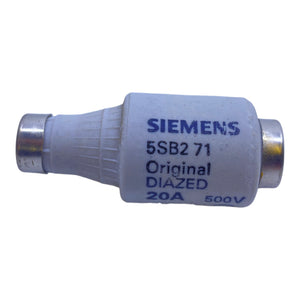 Siemens 5SB271 DIAZED fuse 20A PU:5PCS 