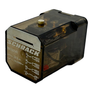 Schrack RN900647 plug-in relay 24V 5A/250V PU: 7 pieces 