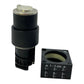 Siemens 3SB3000-4QD01 key switch IP20 front mounting (without key!) 