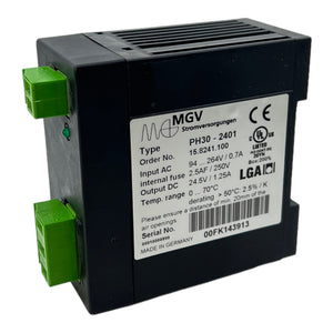 MGV PH30-2401 Netzteil 94-264V AC 0.7A 24.5V DC 1.25A MGV Netzteil