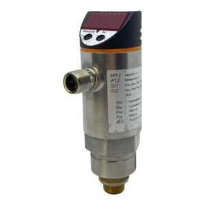 IFM PN7009 Elektronischer Drucksensor 18-36V DC 250mA IP65 Drucksensor